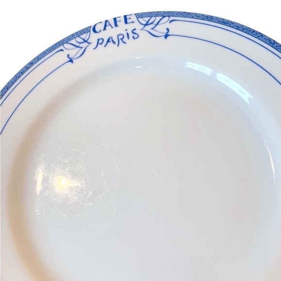 Bernardaud Cafe Paris Blue Salad Plate 918648 - Picture 6 of 8